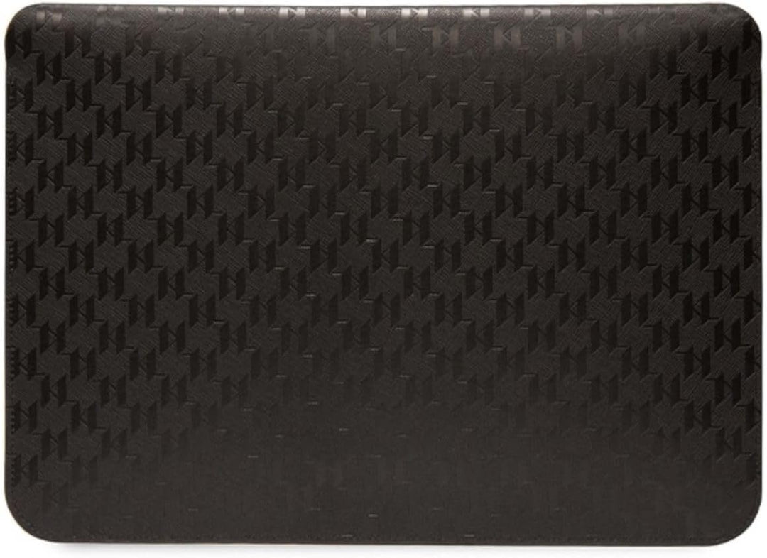 KARL LAGERFELD Sleeve KLCS14SAKHPKK 14" Schwarz Saffiano Monogram Ikonik