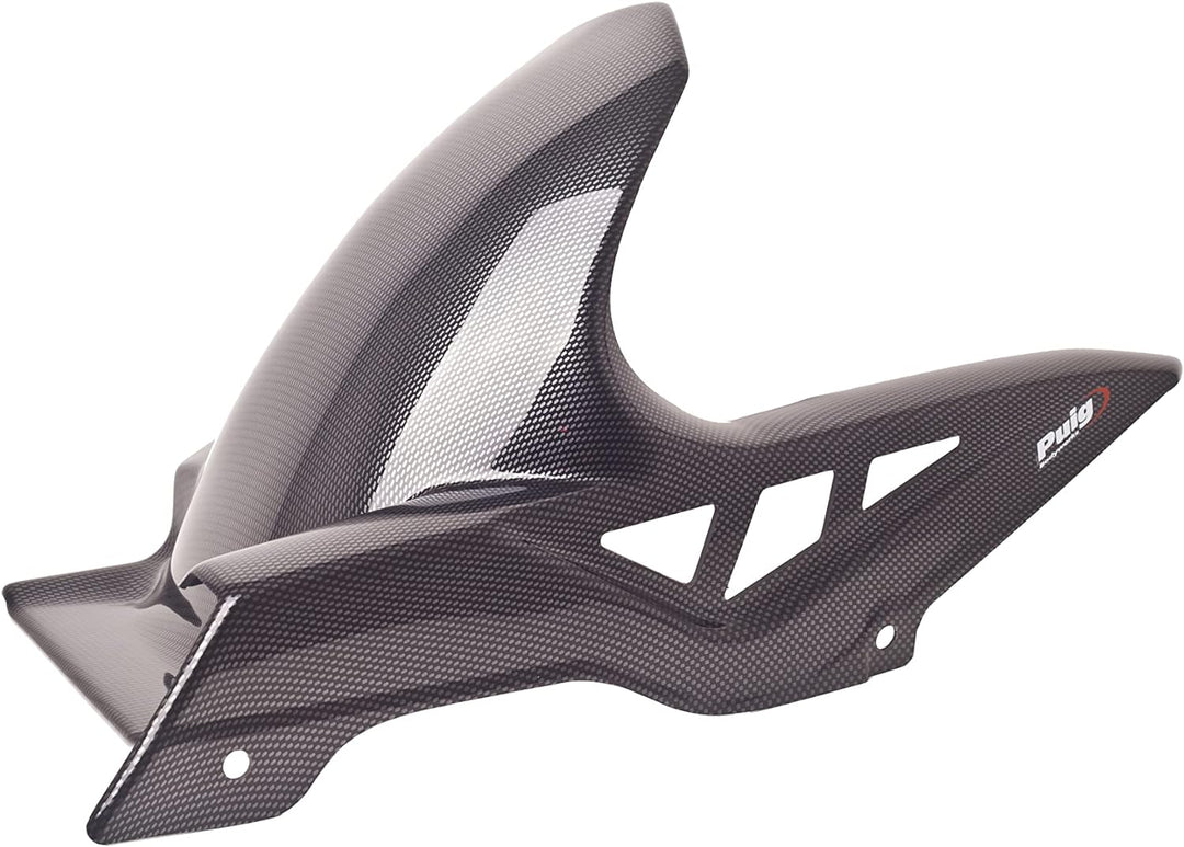 Puig 6038C Hinterradabdeckung, Carbon Look, Medium Kohlenstoff, Kohlenstoff