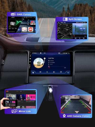 9 Zoll IPS 2 Din Android 12 Autoradio Passt Für Audi TT MK2 8J (2006-2012) - Eingebaut DSP/Carplay/A