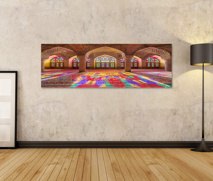 islandburner Bild auf Leinwand Nasir Al Mulk Moschee Shiraz Iran Bilder Wandbilder Poster Leinwand 1