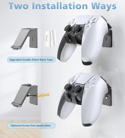 OIVO Controller Wandhalterung für PS3/PS4/PS5/Xbox 360/Xbox One/S/X/Elite/Series S/Series X Controll
