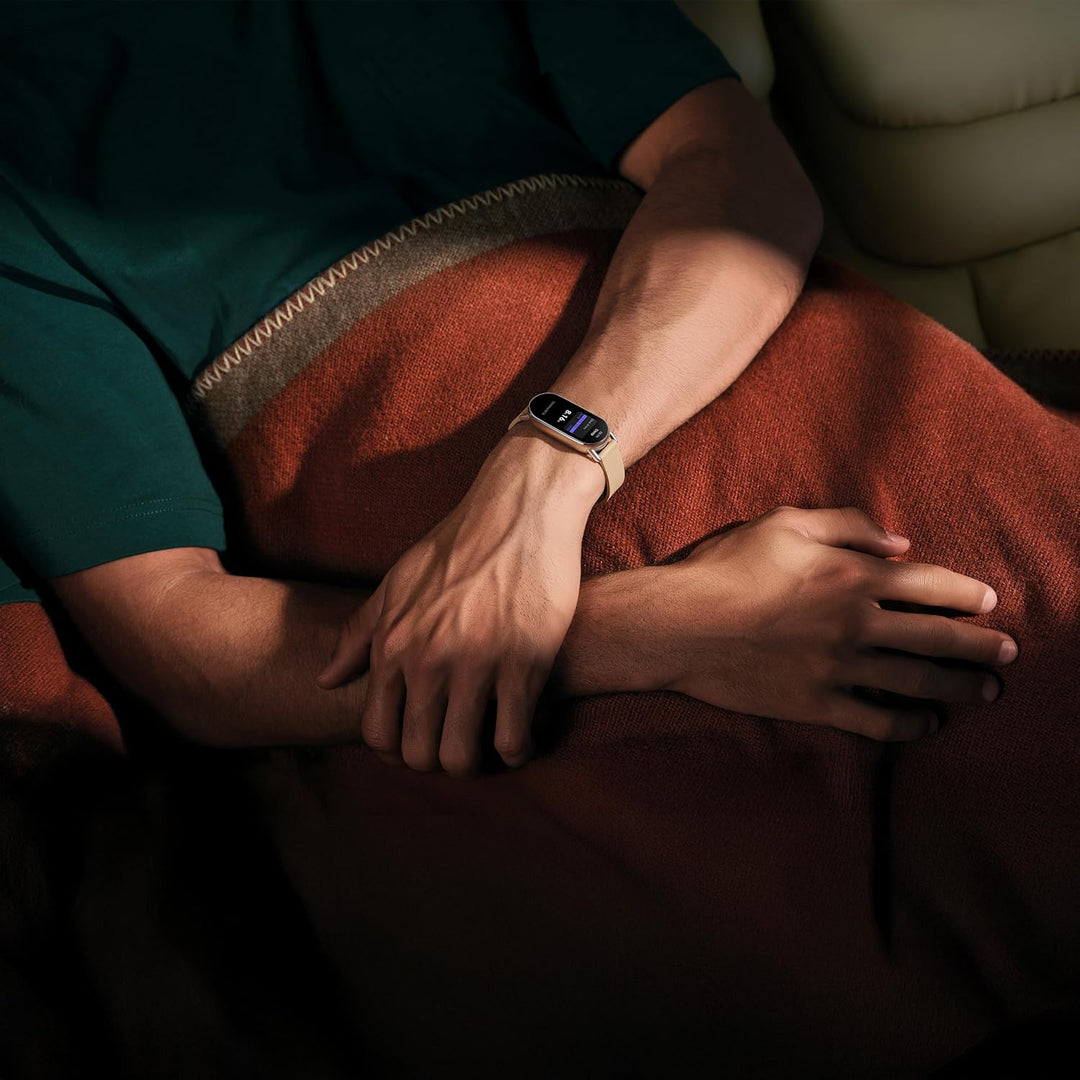 Xiaomi Smart Band 9 Fitness Tracker, AMOLED Display with 1200 Nits, Sp02 Tracking, Sleep and Heart R
