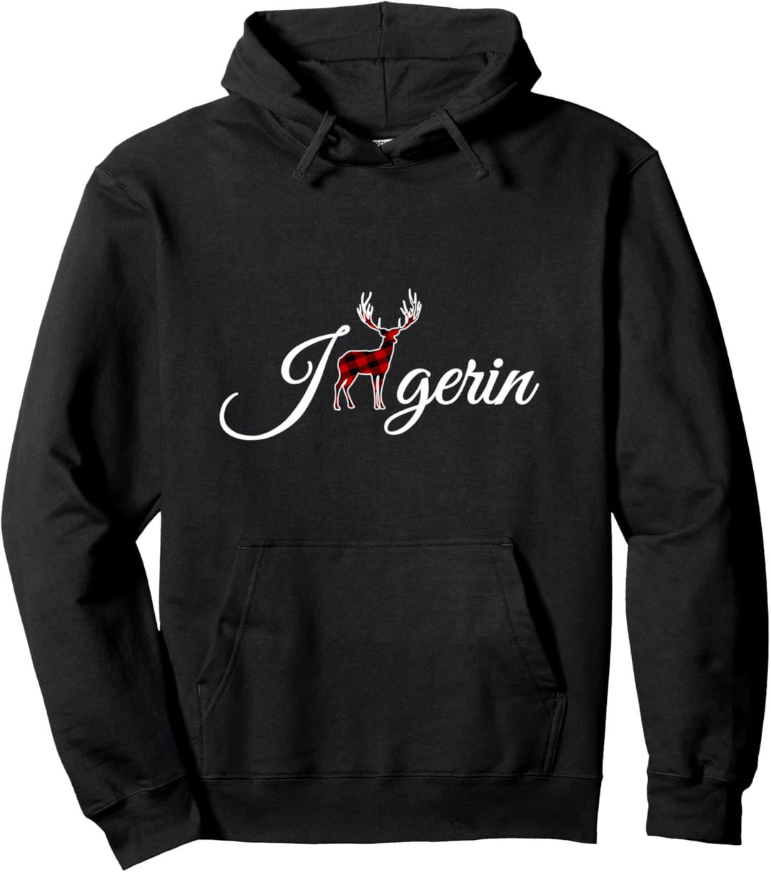 Jägerin Geschenk zum bestandenen Jagdschein Pullover Hoodie
