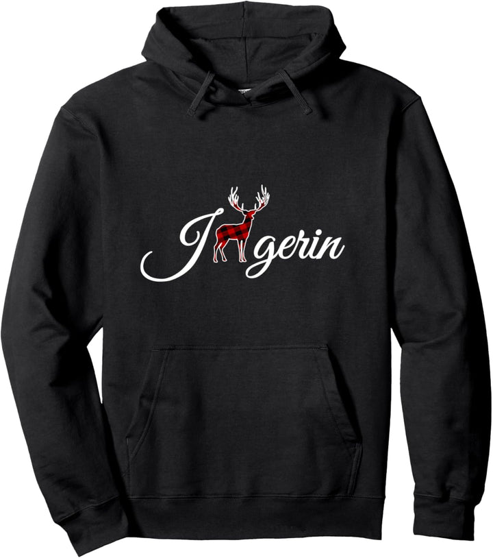 Jägerin Geschenk zum bestandenen Jagdschein Pullover Hoodie