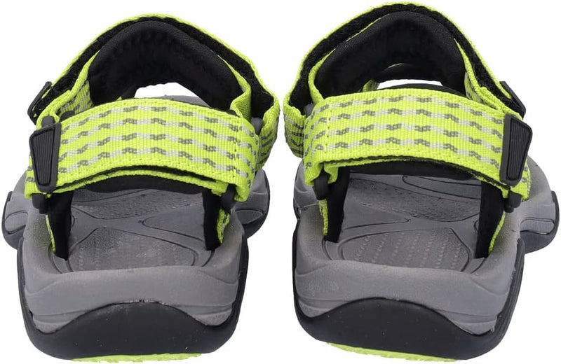 CMP Jungen Unisex Kinder Kids Hamal Hiking Sandal Sportsandale 28 EU Limegreen, 28 EU Limegreen