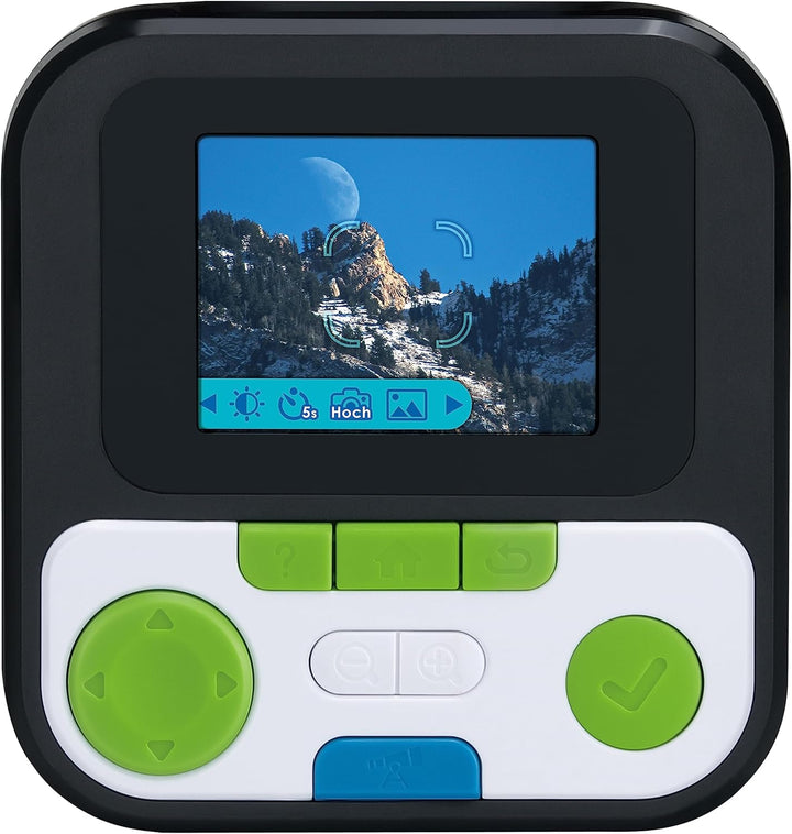 VTech Interaktives Video-Teleskop – Digitales Teleskop inkl. NASA-Inhalten und Sammelkarten – 4 Spie