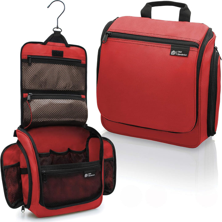 D&D - Kulturbeutel zum Aufhängen – Designer-Reise-Organizer für Make-up und Toilettenartikel für Dam