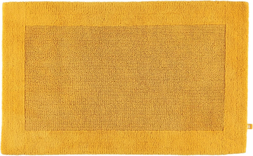 RHOMTUFT Prestige Badteppich, 100% Baumwolle, 348 Curry, Badteppich 60 x 100 cm Tappeto da bagno 60