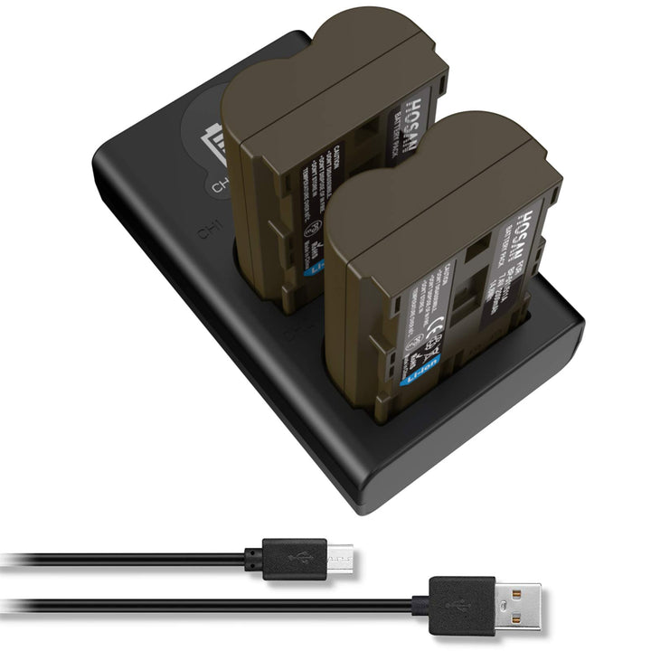 HOSAN BP-511 BP-511A Akkus für Canon BP-511 BP-511A Canon EOS 5D 50D 40D 20D 30D 10D Digital Rebel 1