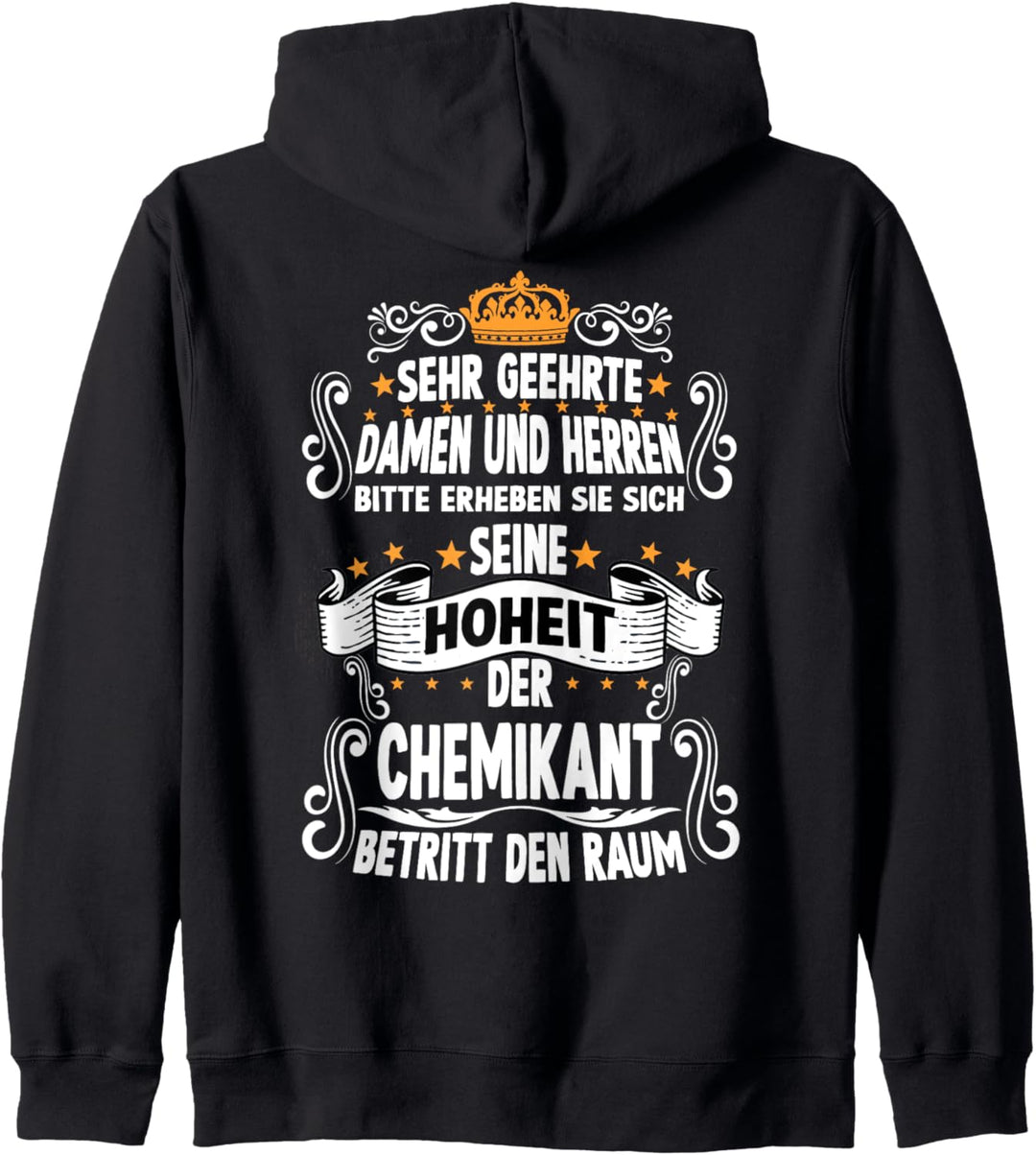 Chemikant T witziges Spruch Motiv Chemikant Kapuzenjacke