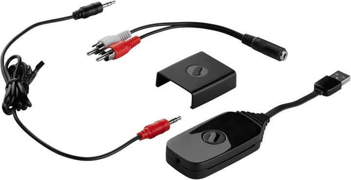 One For All Bluetooth Audio-Sender - Übertragung des Fernsehtons auf Bluetooth-Kopfhörer - USB-Speis