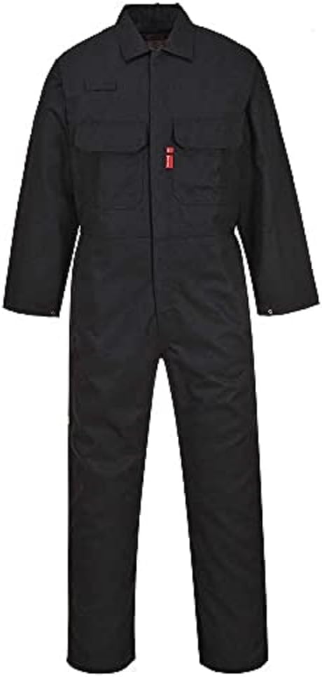 BizWeld Boilersuit, colorBlack talla XXL Size: XX-Large, Size: XX-Large