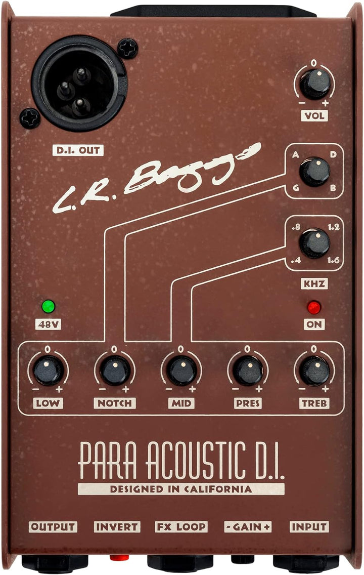 L.R. Baggs PARADI Para Acoustic DI-Box mit 5-Band EQ