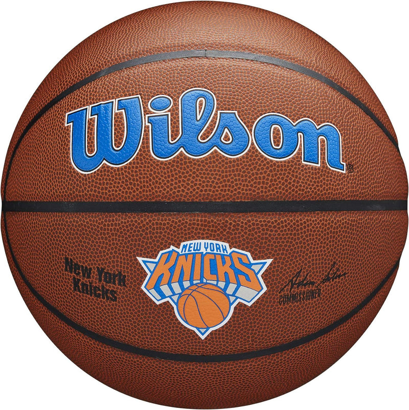 Wilson NBA Team Autograph Mini Basketball New York Knicks, New York Knicks