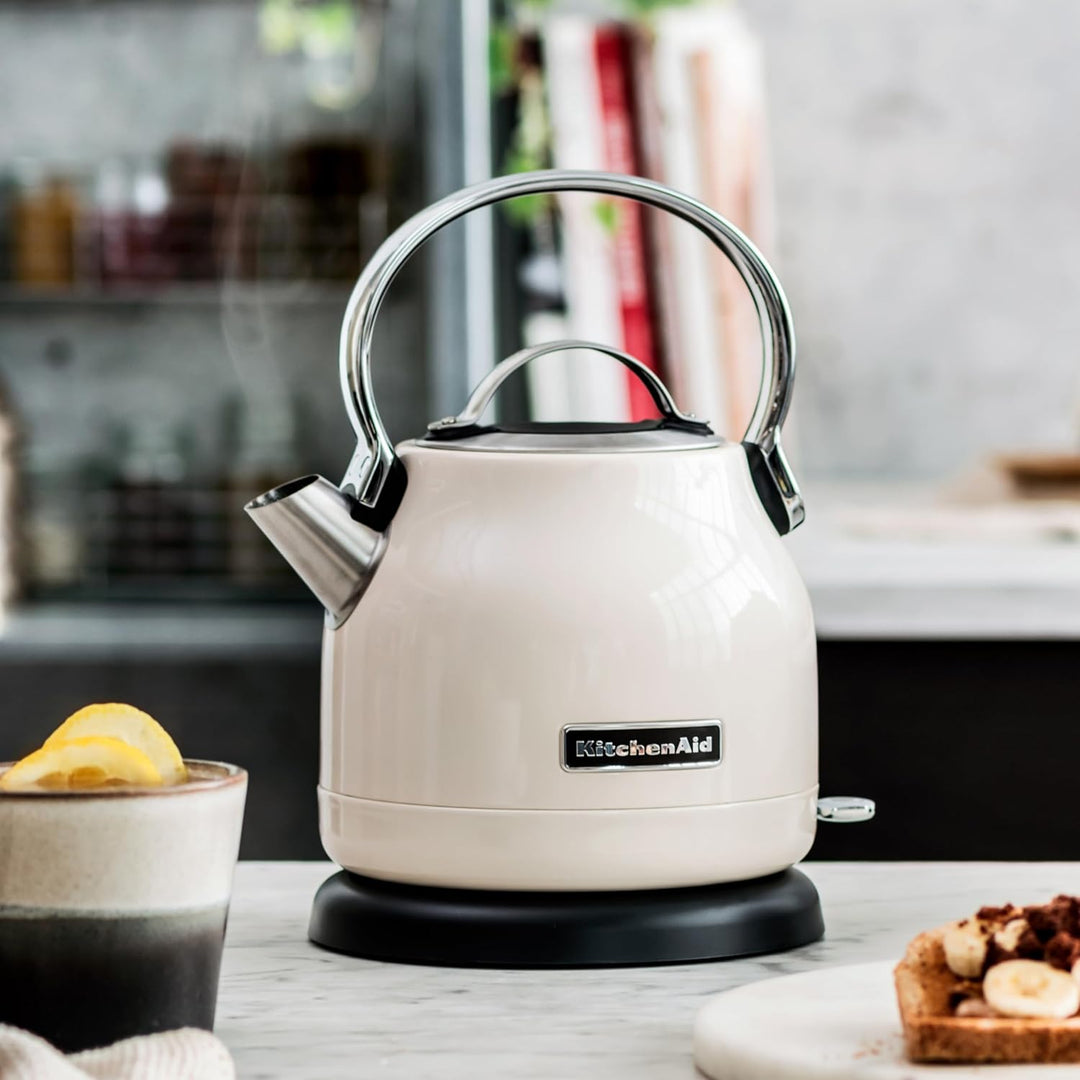 KitchenAid 5KEK1222EAC 5KEK1222 Wasserkocher, Edelstahl, 2 liters, Almondcream