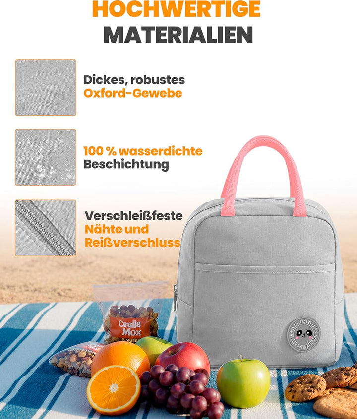 unycos - Kühltasche für Lunch Multifunktionale 7L Aluminiumbeschichtete Thermotasche, Wasserabweisen