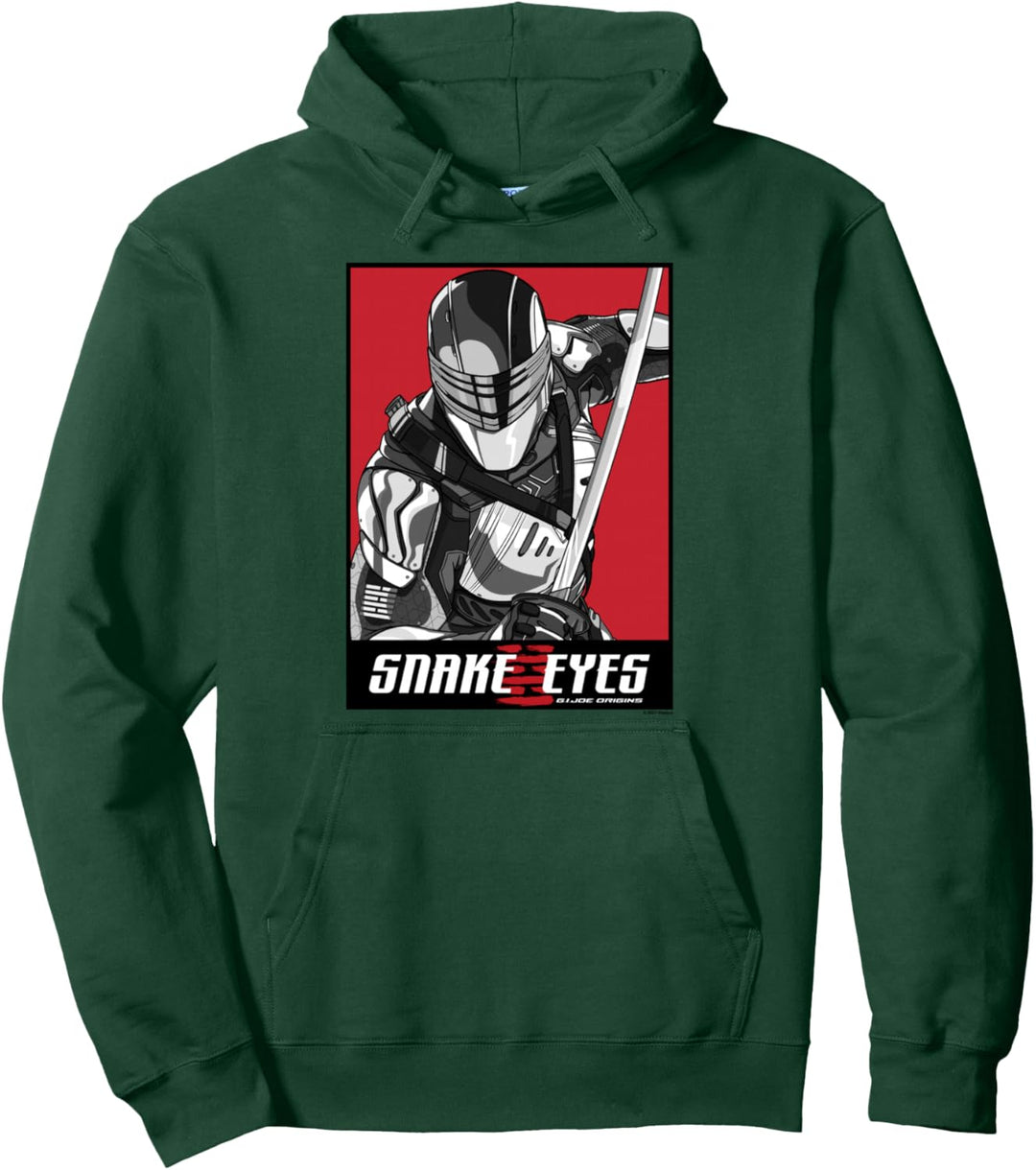Snake Eyes Minimal Snake Eyes Box Pullover Hoodie