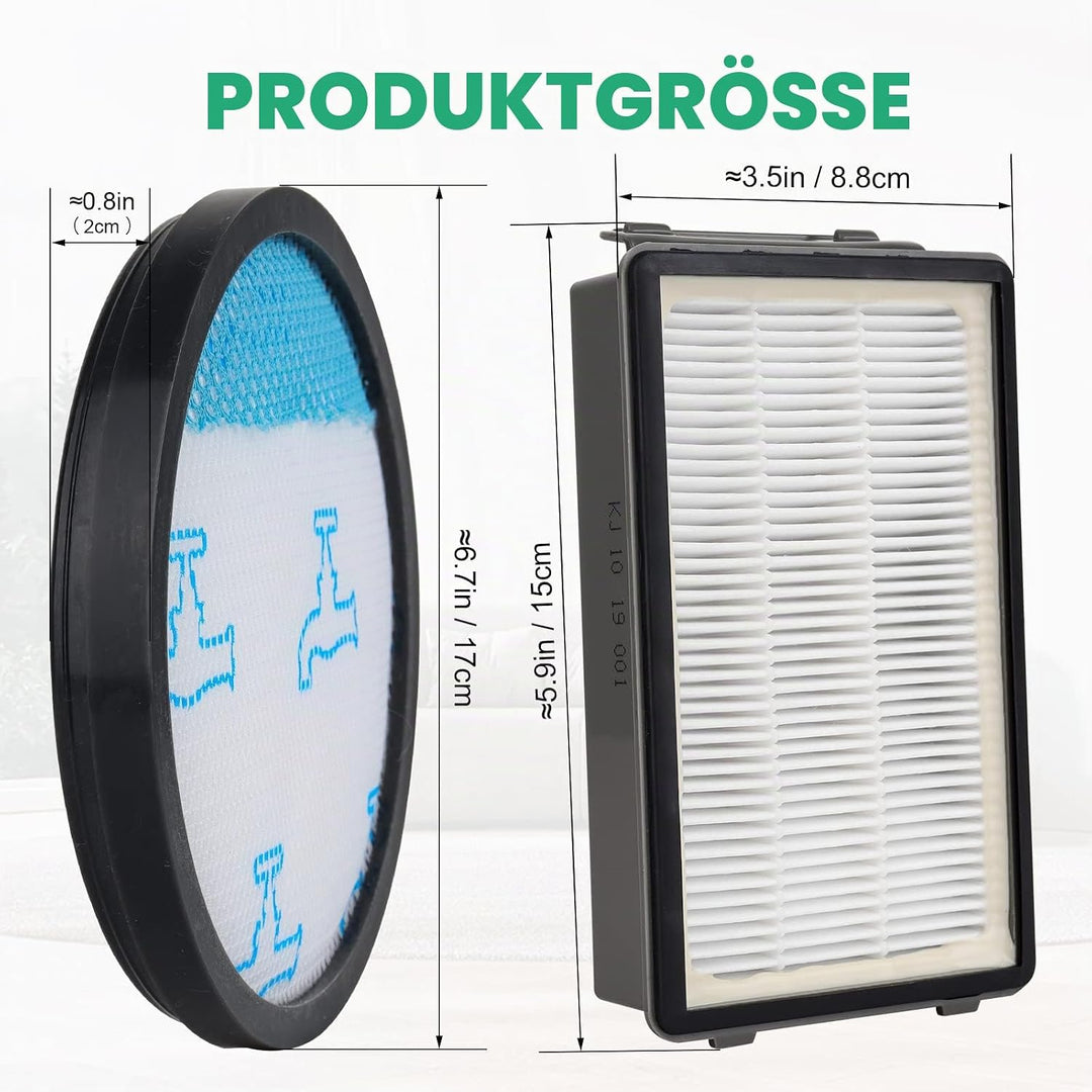 Sgizoku RO4825EA HEPA Filter für Rowenta COMPACT POWER XXL RO4825EA RO4811EA RO4871EA RO4855EA RO482