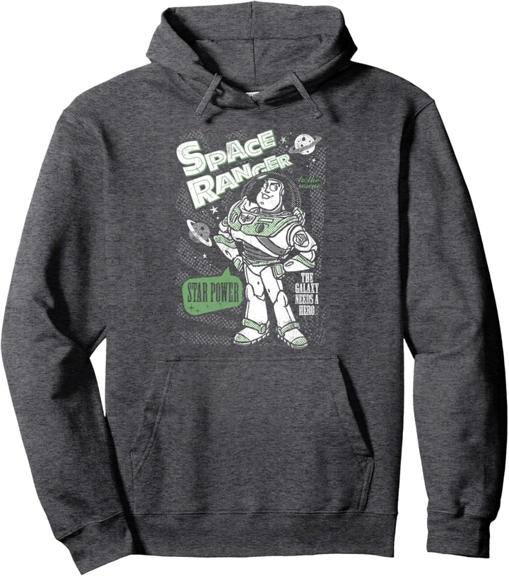 Disney Pixar Toy Story Buzz Lightyear Space Ranger Poster Pullover Hoodie