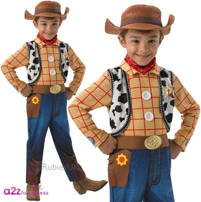 Rubie's Woody Deluxe - Toy Story - Kinder-Kostüm - Medium - 116cm