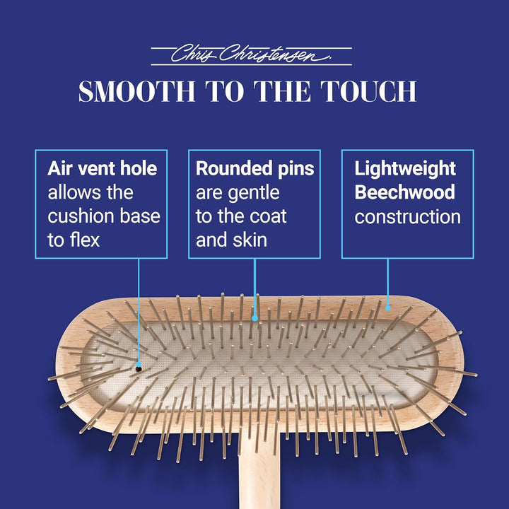 Chris Christensen T-Brush for Pets 27mm 27mm Pins, 27mm Pins