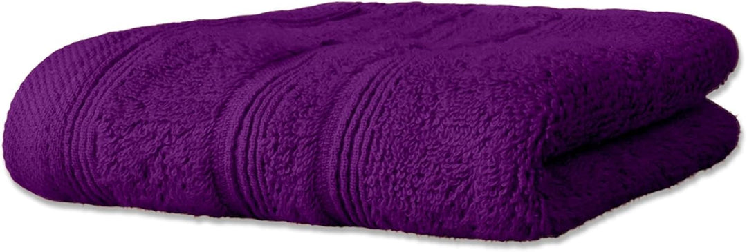 CelinaTex Capri Handtuch-Set 2teilig 1x 80 x 200 cm 1x 70 x 140 cm lila Baumwolle Frotteehandtuch 5)