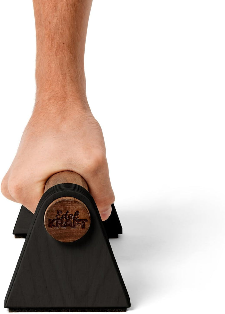 Handstand und Liegestützgriffe Handle | Ergonomisch, gelenkschonend, mit Gummifüssen | 2er Set | Kom