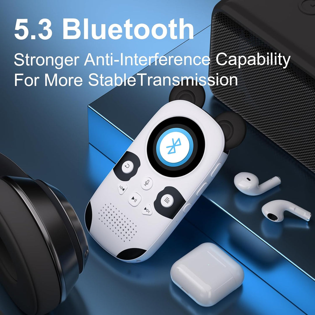 64GB MP3 Player Kinder Bluetooth 5.3, integrierte 18-Schlafmusik, Lautsprecher, One-Touch-Aufnahme,