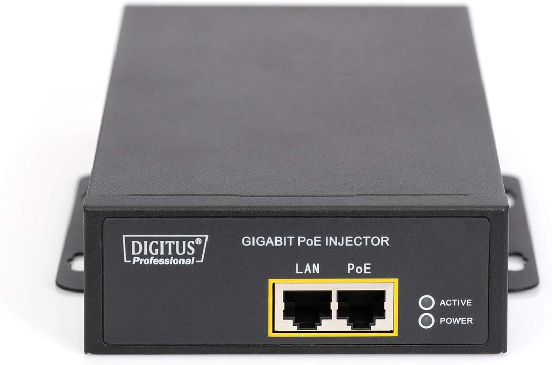 DIGITUS PoE++ Injektor - IEEE802.3at - Gigabit Ethernet - 95 Watt - max. 55 Volt - PoE Modus A & Mod