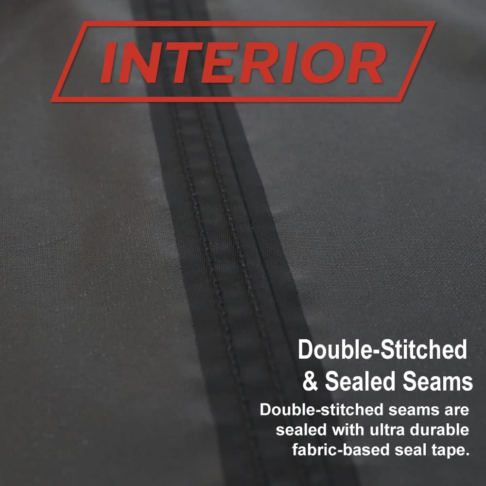 Dowco WeatherAll Plus Motorradabdeckung Ratschenbefestigung schwarz wasserdicht XXL, XXL