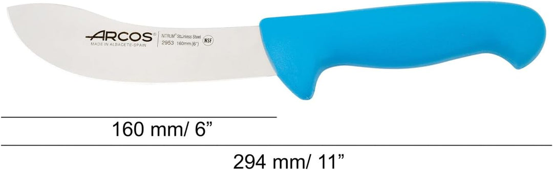 Arcos Ausbeinmesser mit Edelstahlklinge 160 mm - Ergonomischer Griff aus Polypropylen, Ideal für das