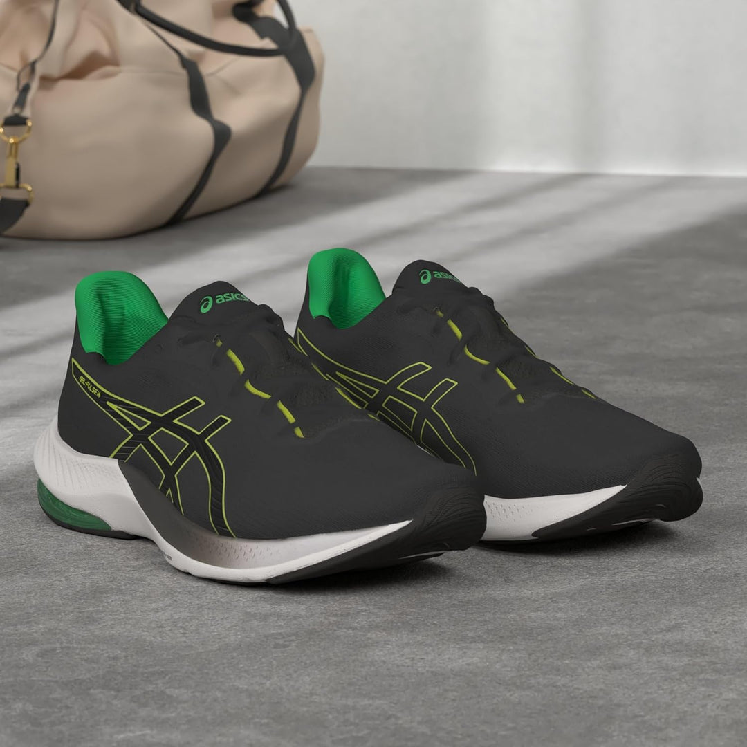 ASICS Herren Gel-Pulse 14 Laufschuhe 41.5 EU Graphite Grey Lime Zest, 41.5 EU Graphite Grey Lime Zes