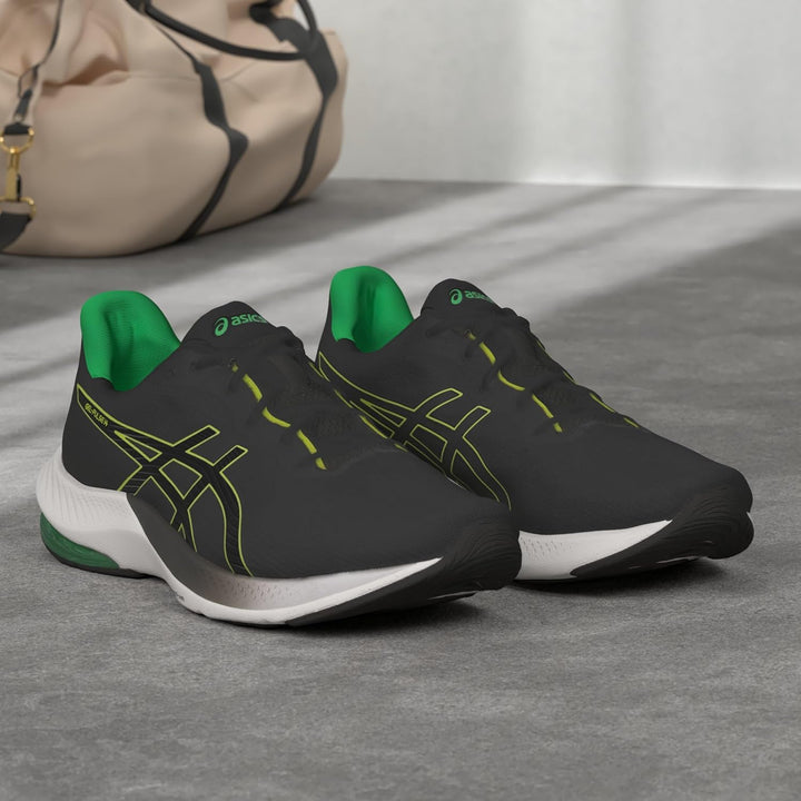 ASICS Herren Gel-Pulse 14 Laufschuhe 41.5 EU Graphite Grey Lime Zest, 41.5 EU Graphite Grey Lime Zes
