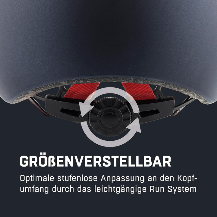 ALPINA HACKNEY - Leichter, Bruchfester & Optimal Klimatisierter Fahrradhelm Mit Nachrüstbarem LED Fü