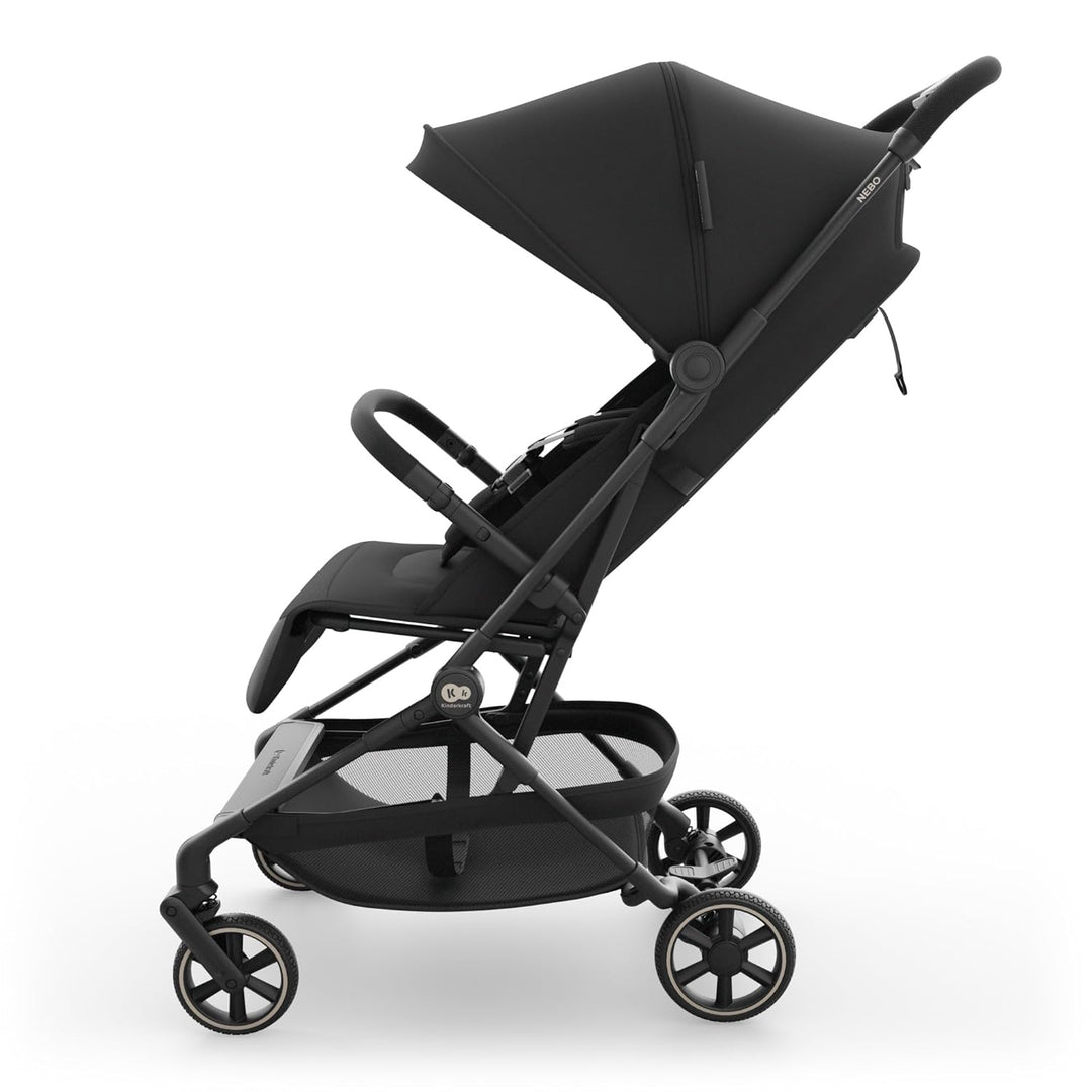 Kinderkraft NEBO Kabinenbuggy ultraleicht, Einhand-Faltmechanismus, Handgepäckmass 51×43×21 cm, steh