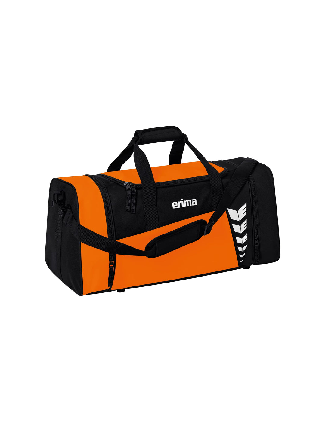 Erima Unisex Six Wings Sporttasche S Orange/Schwarz, S Orange/Schwarz