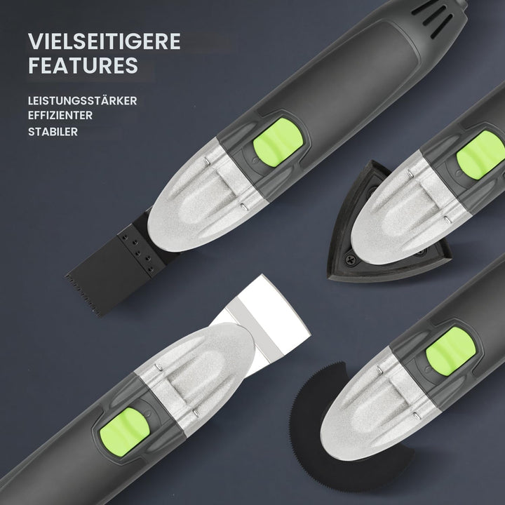 GALAX PRO 180W oszillierendes Multifunktionswerkzeug, 22000 OPM, 3 Grad Oszillationswinkel mit 3 Säg