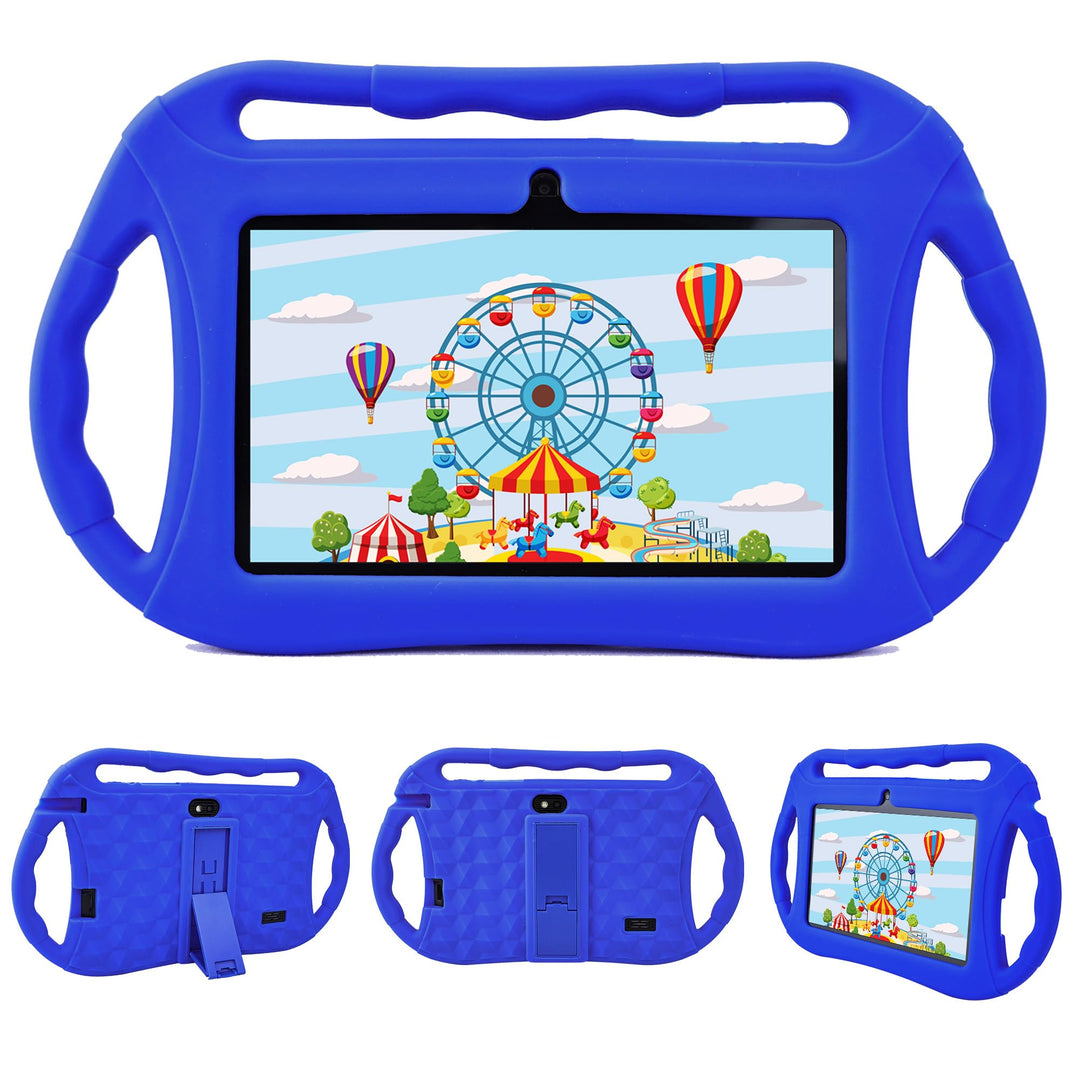 Veidoo Kinder Tablet 7 Zoll Android Tablet 32GB, WiFi, GMS, Dual-Kamera, Elterlicher Kontrolle, Lern