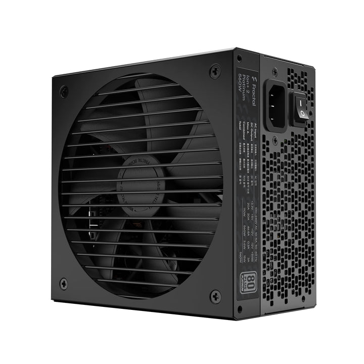 Fractal Design Ion+ 2 Platinum 560W 80 Plus Platinum Certified 560W Full Modular Compact ATX Power S