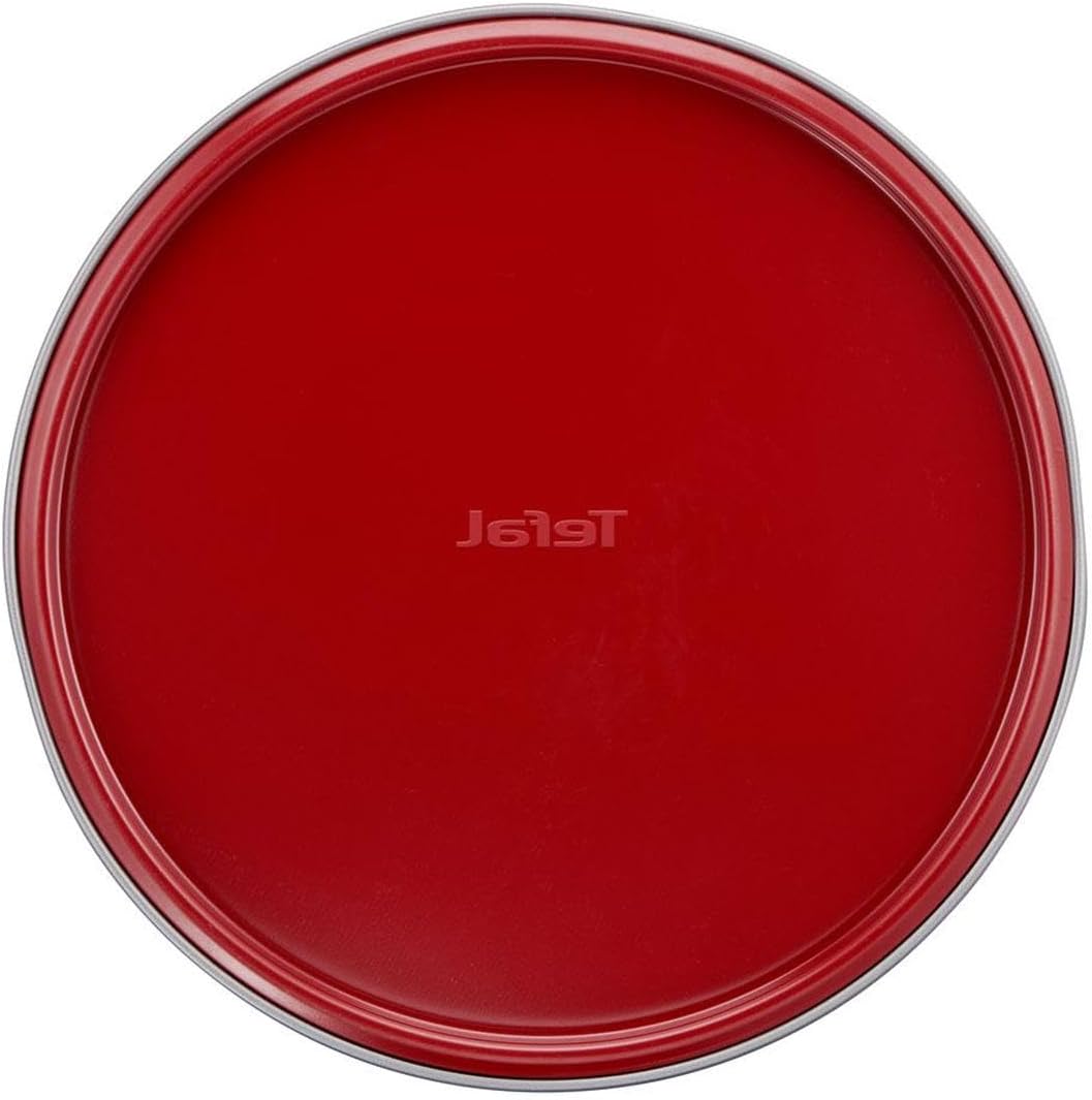 Tefal 1642814 Delibake Savarinform mit Scharnier, 27 cm, Karbonrot One size, One size
