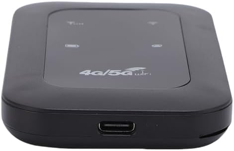 4G 5G WiFi Hotspot, LTE Mobile Router für Reisen 300 Mbit/S Hochgeschwindigkeits -LED -Anzeigebildsc