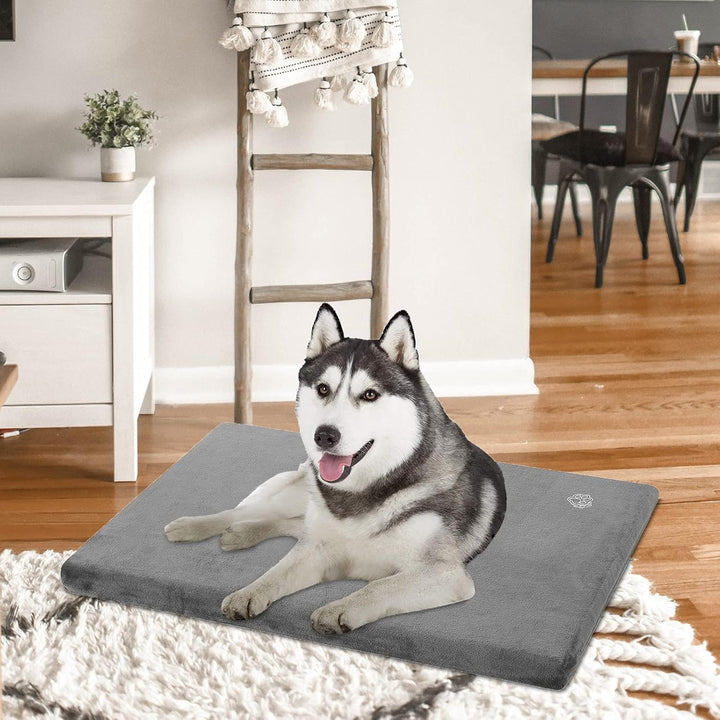 EMPSIGN Hundebett Grosse Hunde Hundekissen waschbar, Hundebett Wasserdicht L 89x56cmx7.6cm, Hundekis