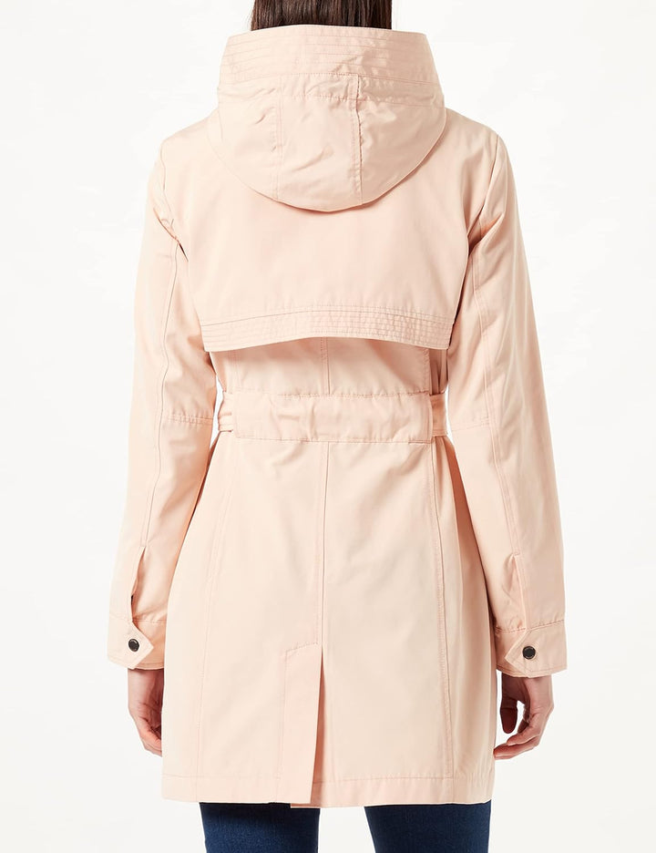 s.Oliver Damen Mantel Langarm Regular F 46 creme 0330, 46 creme 0330