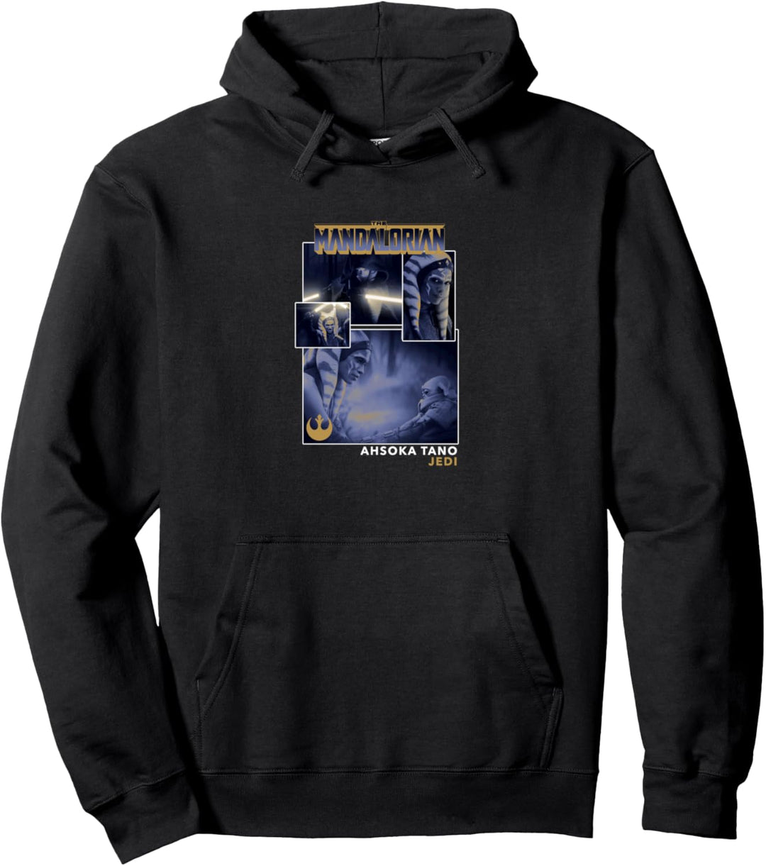 Star Wars: The Mandalorian Ahsoka Tano Jedi Collage R13 Pullover Hoodie