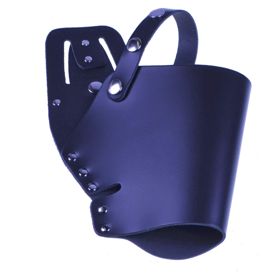 Koppelzubehör aus Leder Schwarz Bohrschraubertasche, Schwarz Bohrschraubertasche