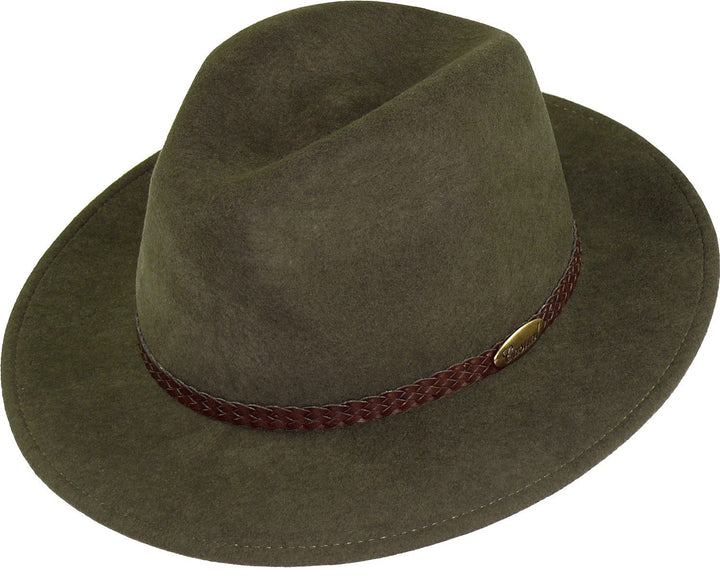 Harrys-Collection Herren rollbarer Hut in 3 Farben 55 schlamm, 55 schlamm