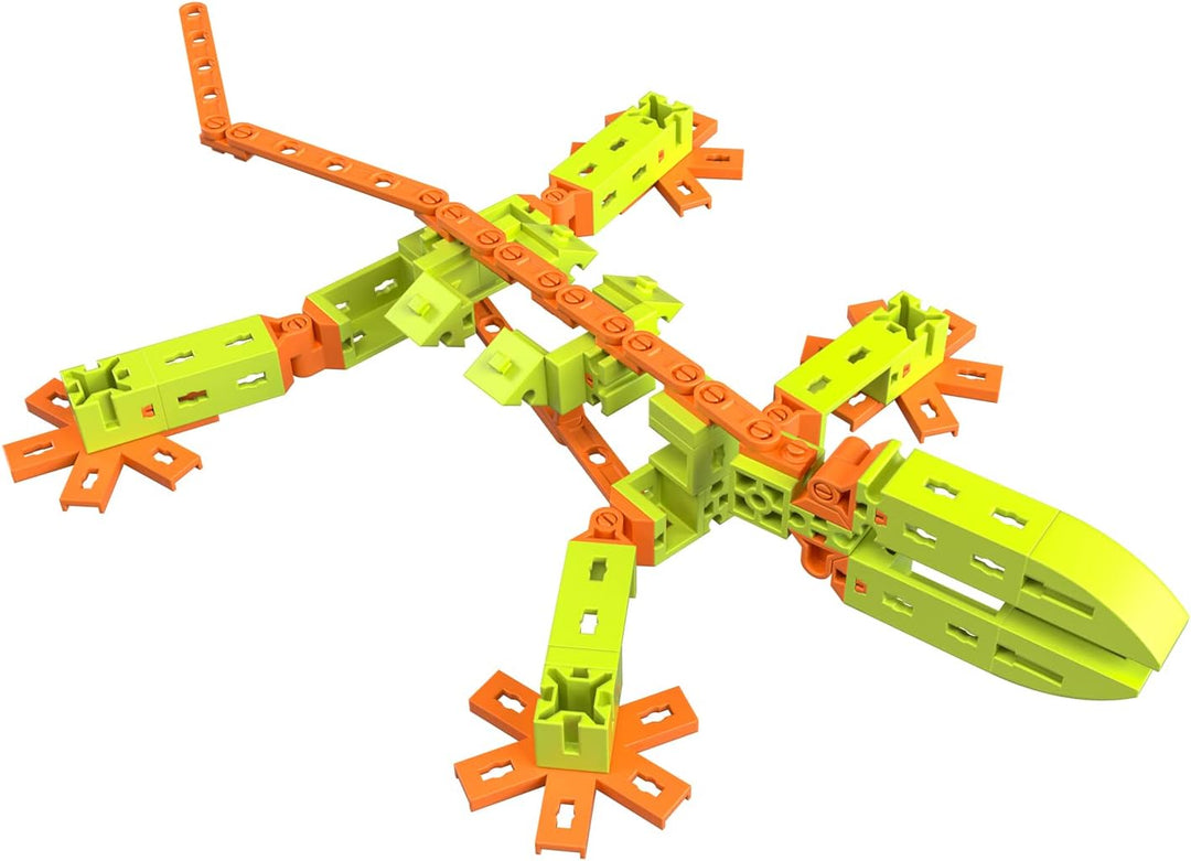 fischertechnik 563576 ADVANCED Animal Friends – Bausatz für Kinder ab 6 Jahren, Motorikspielzeug aus