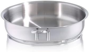 Fissler Häppchen / Edelstahl-Pfanne (Ø 16cm - 0,5 Liter ) unbeschichtete Mini-Stielpfanne, ideal für