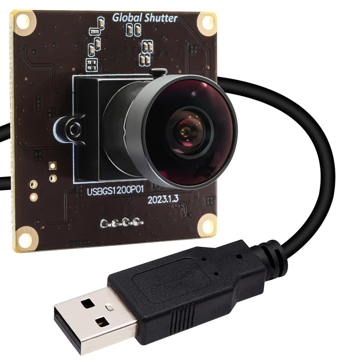 Svpro 2MP Global Shutter USB Kamera Board 90fps Hochgeschwindigkeits Webcam Modul mit Fisheye Objekt