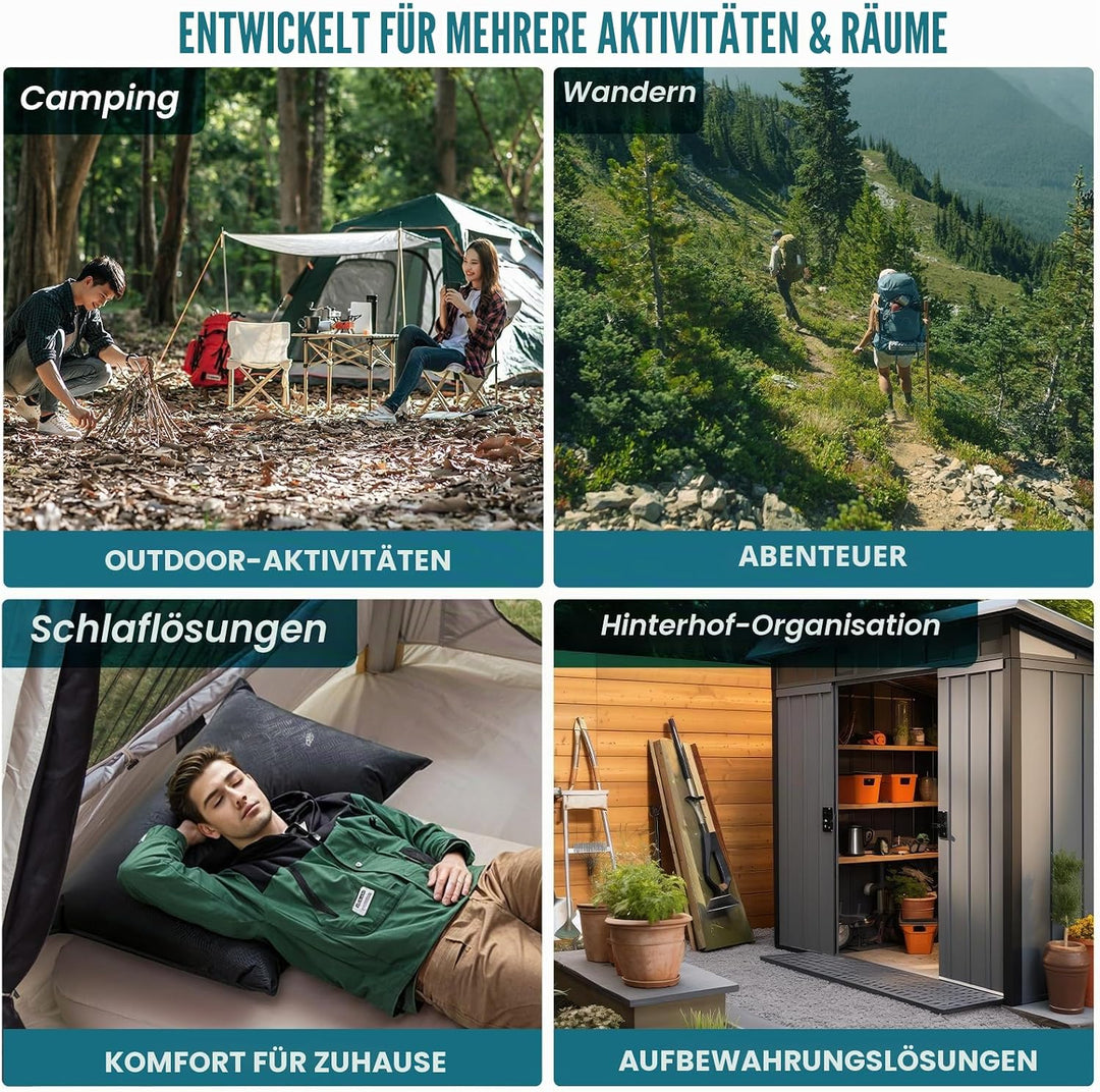TAILI Vakuumbeutel für Outdoor Reisen 4 Stück Extra Grosse 100 X 74 CM Vakuumierbeutel für für Reise